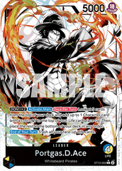 Portgas.D.Ace - ST13-002 - Leader (Alternate Art) - Ultra Deck: The Three Brothers