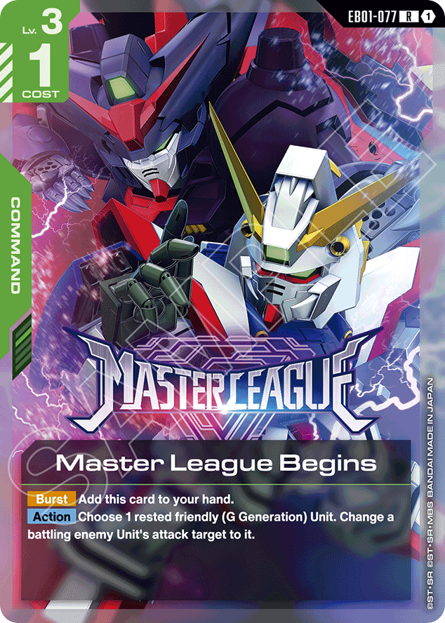 Master League Begins - EB01-077 - Rare - Eternal Nexus