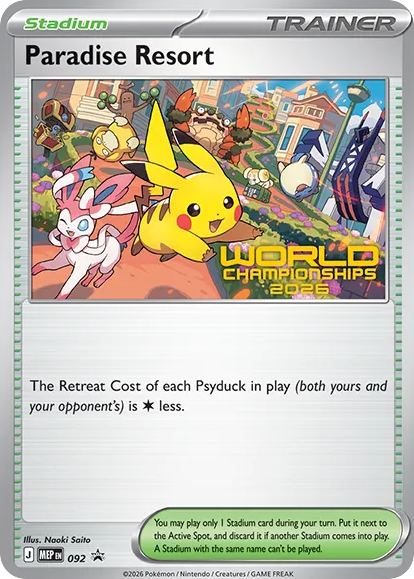 Paradise Resort - 092 - Mega Evolution Black Star Promos