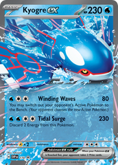 Kyogre ex - 178 - Scarlet & Violet Black Star Promos