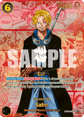 Sabo - OP13-120 - Secret Rare (Red Manga Alt Art) - Carrying On His Will
