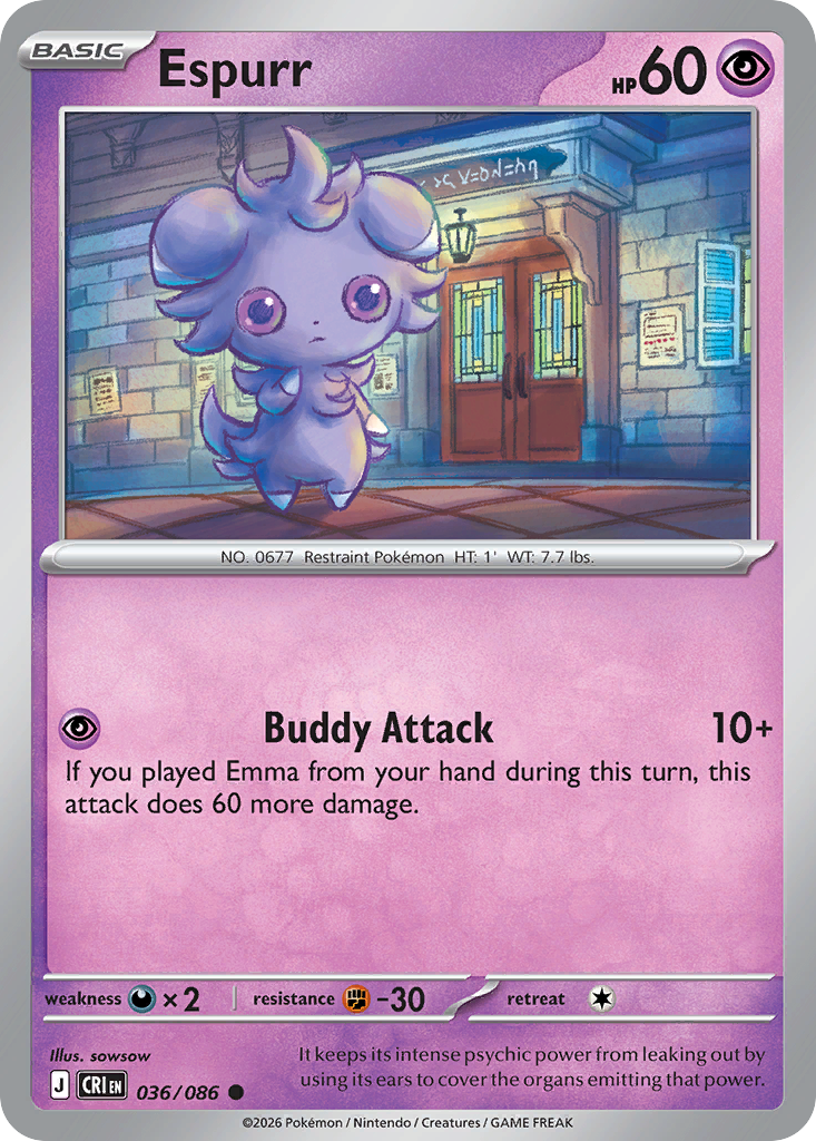 Espurr - 36/86 - Chaos Rising