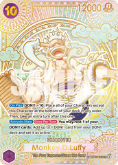 Monkey.D.Luffy - OP05-119 - Secret Rare (Gold Special Alt Art) - Awakening of the New Era