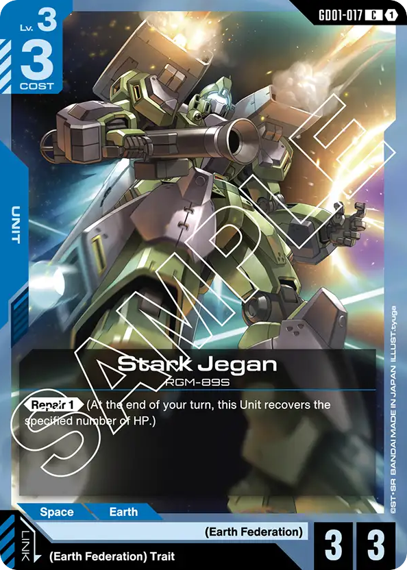 Stark Jegan - GD01-017 - Common - Newtype Rising