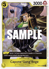 Capone"Gang"Bege - OP04-100 - Rare - Kingdoms of Intrigue