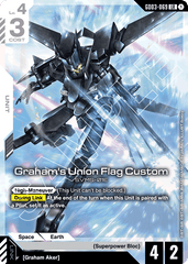 Graham's Union Flag Custom - GD03-069 - Legend Rare - Steel Requiem