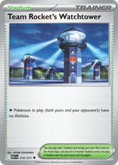 Team Rocket's Watchtower - 210/217 - Ascended Heroes