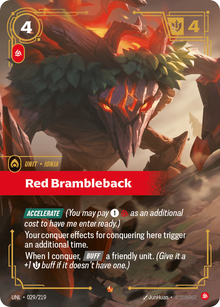 Red Brambleback - 029/219 - Epic - Unleashed