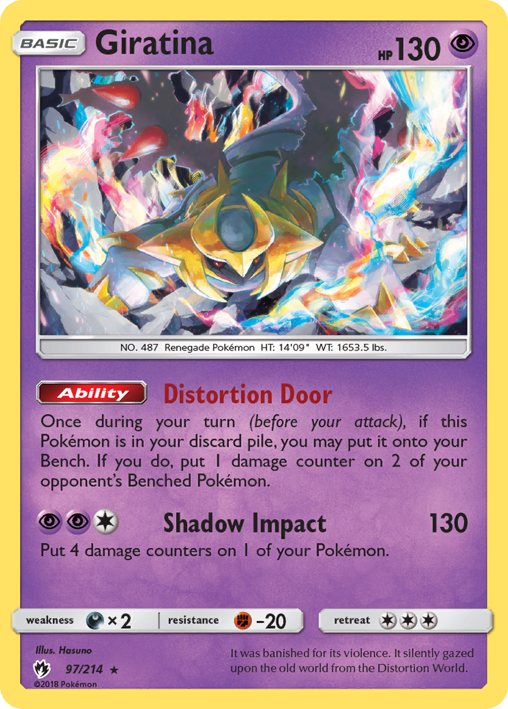 Giratina - 097/214 - Lost Thunder