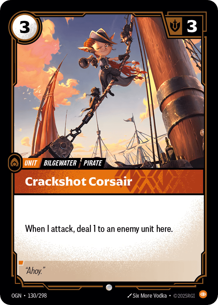 Crackshot Corsair - 130/298 - Common - Origins