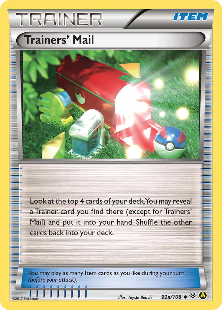 Trainers' Mail - 92a/108 - Roaring Skies