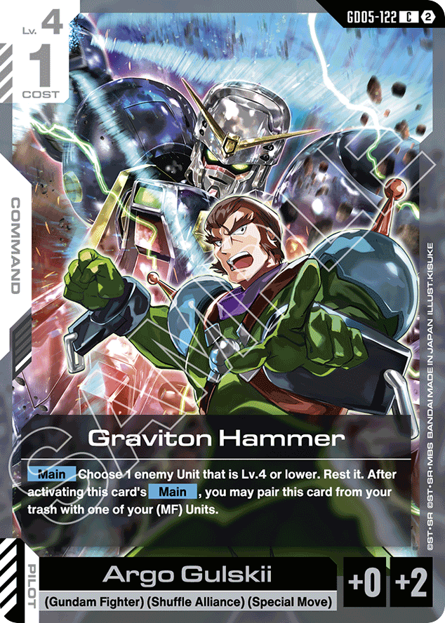 Graviton Hammer - GD05-122 - Common - Freedom Ascension