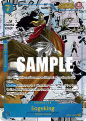 Sogeking - OP03-122 - Secret Rare (Manga Alt Art) - Pillars of Strength