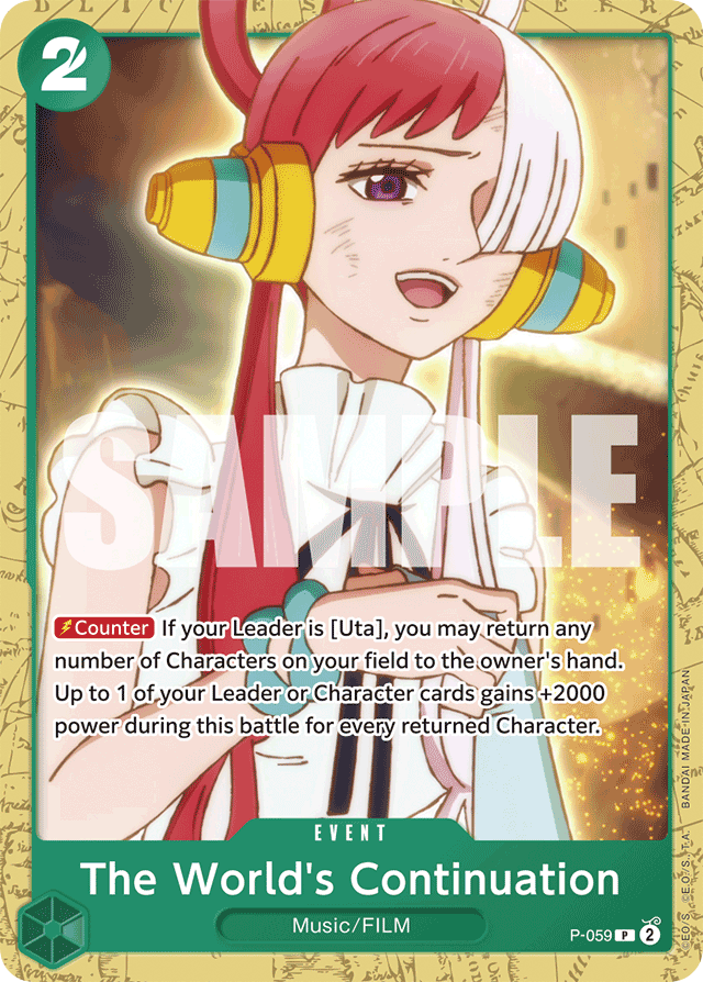 The World's Continuation - P-059 - Promo (Starter Deck) - Promos