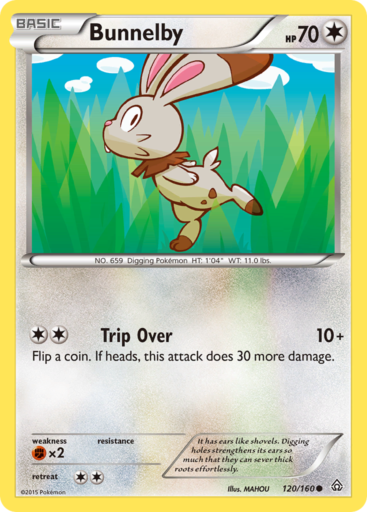 Bunnelby - 120/160 - Primal Clash