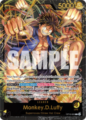 Monkey.D.Luffy - ST13-003 - Leader (Premium Alt Art) - Ultra Deck: The Three Brothers