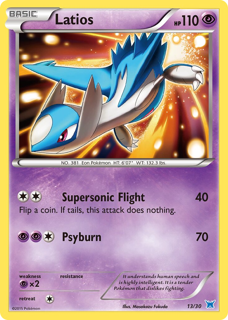 Latios - 13/30 - XY Trainer Kit Latios