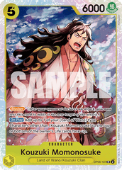 Kouzuki Momonosuke - OP06-107 - Super Rare (Reprint) - Wings of the Captain