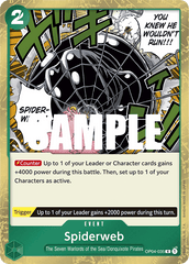 Spiderweb - OP04-035 - Rare - Kingdoms of Intrigue