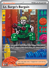 Lt. Surge's Bargain - 185/132 - Mega Evolution