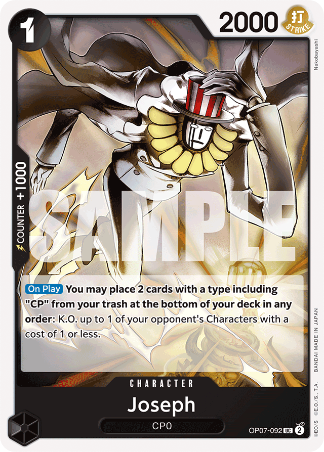Joseph - OP07-092 - Uncommon - 500 Years In The Future