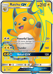 Raichu-GX - SM90 - SM Black Star Promos