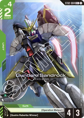 Gundam Sandrock - ST02-004 - Common (Alternate Art) - Wings of Advance