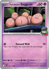 Team Rocket's Exeggcute - 077/217 - Ascended Heroes
