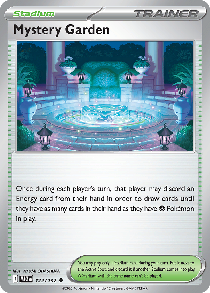 Mystery Garden - 122/132 - Mega Evolution