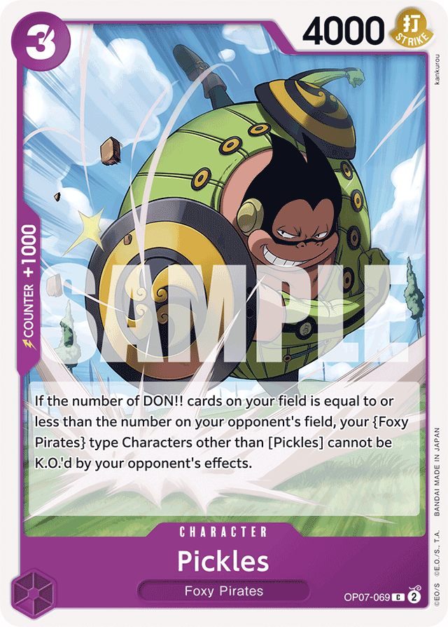 Pickles - OP07-069 - Common - 500 Years In The Future
