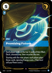 Promising Future - 115/298 - Rare - Origins