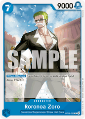 Roronoa Zoro - OP16-053 - Common - The Time Of Battle