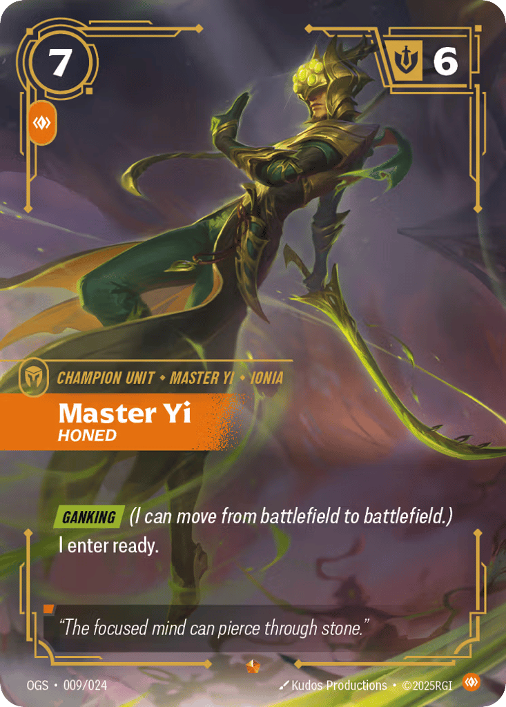 Yi, Honed - 009/024 - Epic - Proving Grounds