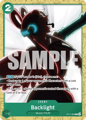 Backlight - ST11-003 - Common (Green Uta Alt Art) - Uta