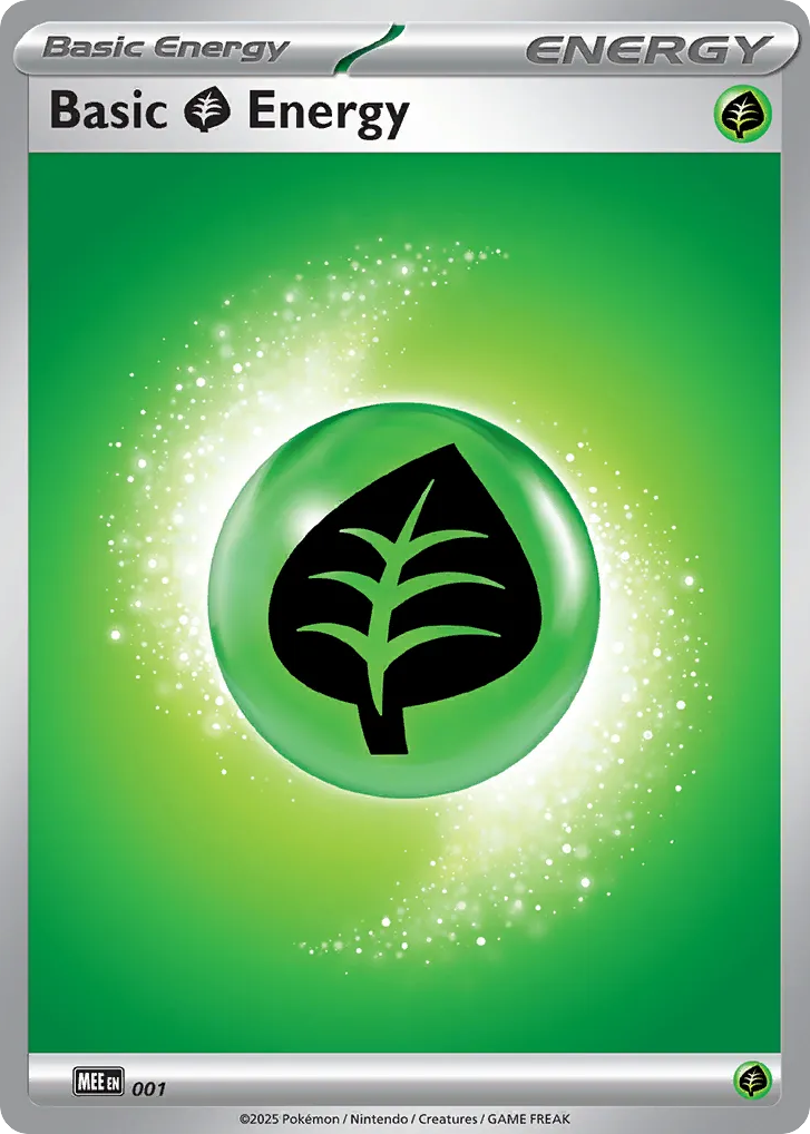Basic Grass Energy - 001 - Mega Evolution Energies