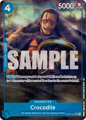 Crocodile - OP07-040 - Uncommon (Alternate Art) - 500 Years In The Future