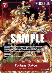 Portgas.D.Ace - OP02-013 - Super Rare (Alternate Art) - Paramount War