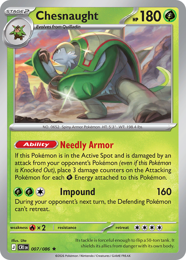 Chesnaught - 07/86 - Chaos Rising
