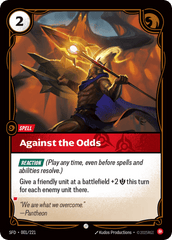Against The Odds - 001/221 - Common - Spiritforged