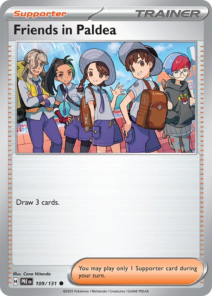 Friends in Paldea - 109/131 - Prismatic Evolutions