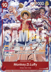 Monkey.D.Luffy - ST10-006 - Super Rare (One Piece Day Alt Art) - Ultra Deck: The Three Captains