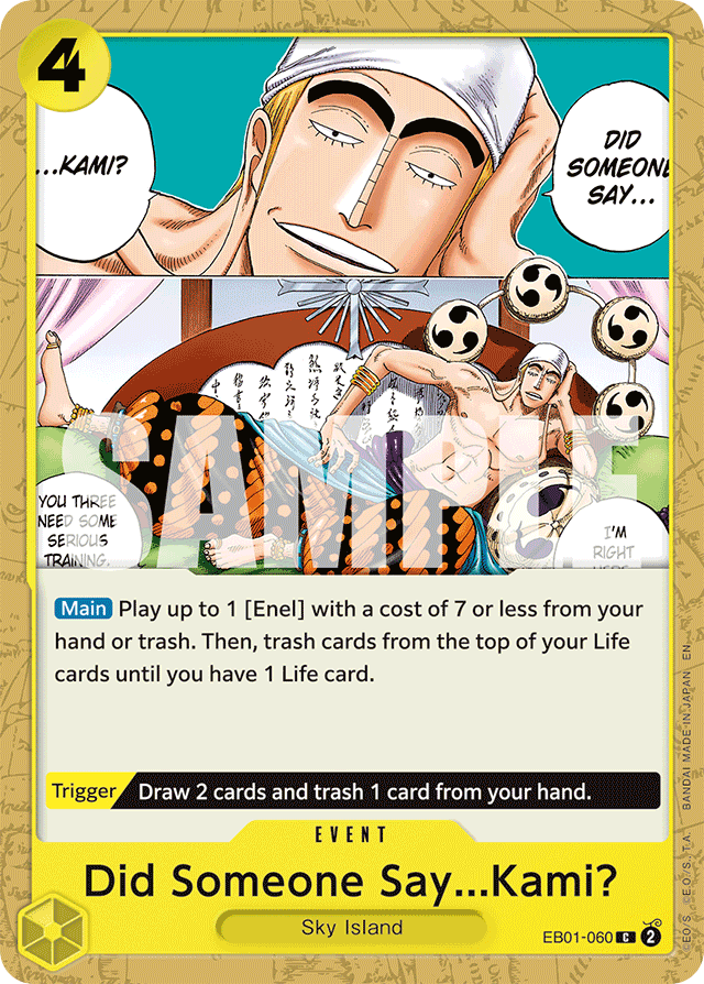 Did Someone Say...Kami? - EB01-060 - Common (Reprint) - Memorial Collection