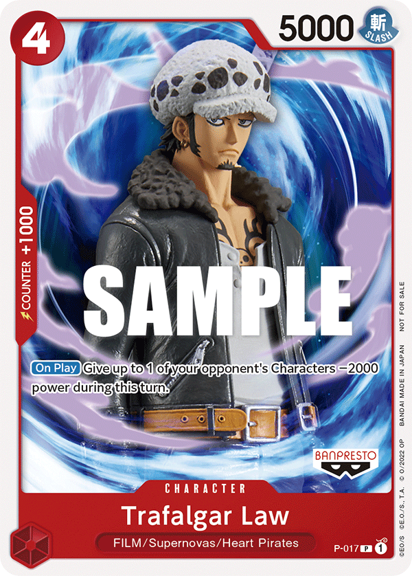 Trafalgar Law - P-017 - Promo - Promos