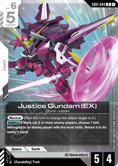 Justice Gundam (EX) - EB01-044 - Rare - Eternal Nexus