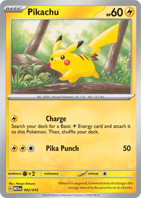 Pikachu - 02/15 - McDonald's Collection 2024