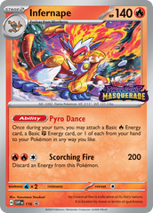 Infernape - 116 - Scarlet & Violet Black Star Promos