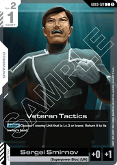 Veteran Tactics - GD03-122 - Common - Steel Requiem