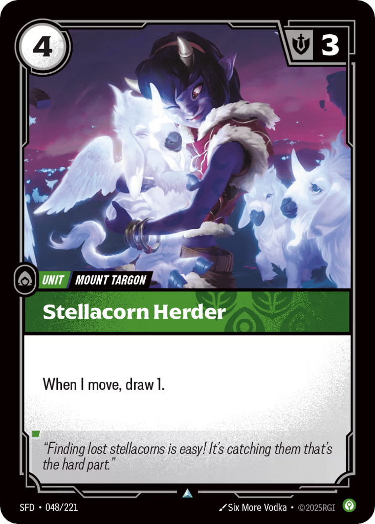 Stellacorn Herder - 048/221 - Uncommon - Spiritforged