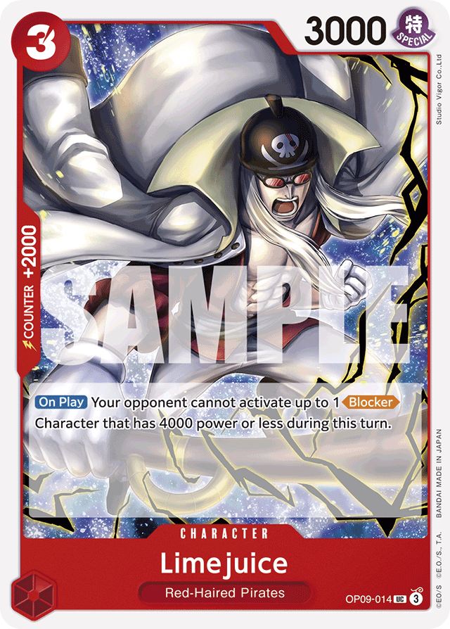 Limejuice - OP09-014 - Uncommon - Emperors In The New World