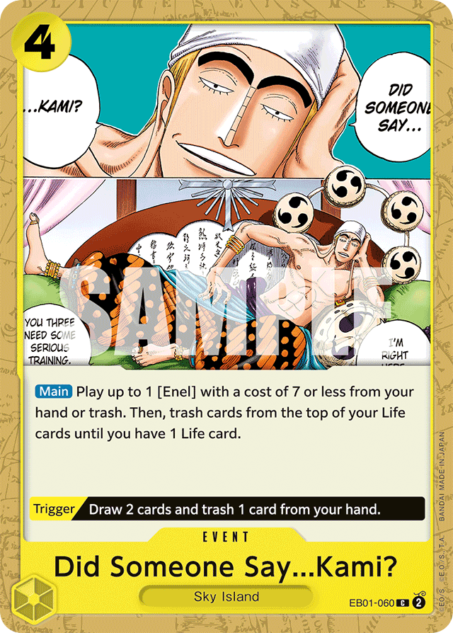 Did Someone Say...Kami? - EB01-060 - Common - Memorial Collection
